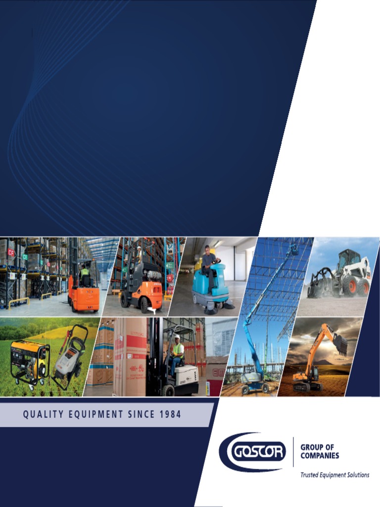 Goscor A Trusted Provider of Industrial Equipment and Solutions in