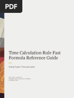 Time Calculation Rule Fast Formula Reference Guide