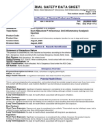 Nabudone-P Phenylbutazone Injection-Msds - Ethical Agents