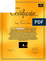 AE0092 Certificate Karrar