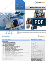 Piata Transporturilor de Marfa Romania 2012-2020 - Prezentare Rezumativa