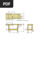 Holtzapffel-Style Workbench Drawing by Christopher Schwarz September 2008, Knockdown Version