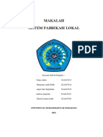 Sistem Fabrikasi Lokal