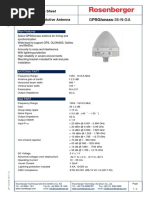 Datasheet - 2 Antena Gps Gpsglonass 36 N Ga