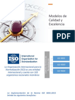 Implementación de modelos de calidad ISO 9001 y excelencia MB
