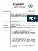 SOP Pencabutan Gigi Tetap Dengan Infiltrasi