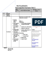 Practical Research 1 Grade 11 Weekly Home Learning Plan For Second Quarter (Week 1-2)