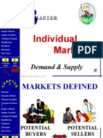 Individual Markets:: Demand & Supply