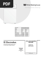 White-Westinghouse: Top-Load Washing Machine