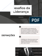 Desafios da Liderança