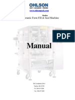 Ohlson VFFS Manual