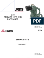 C79 Service Kit and Parts List Guide