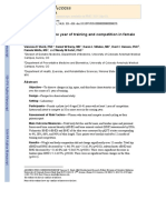 Shrek 2014 - Bone Loss Over One Year of Training and Competition in Female Cyclists