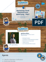 Marketing Cloud Administrator Bootcamp-Day1
