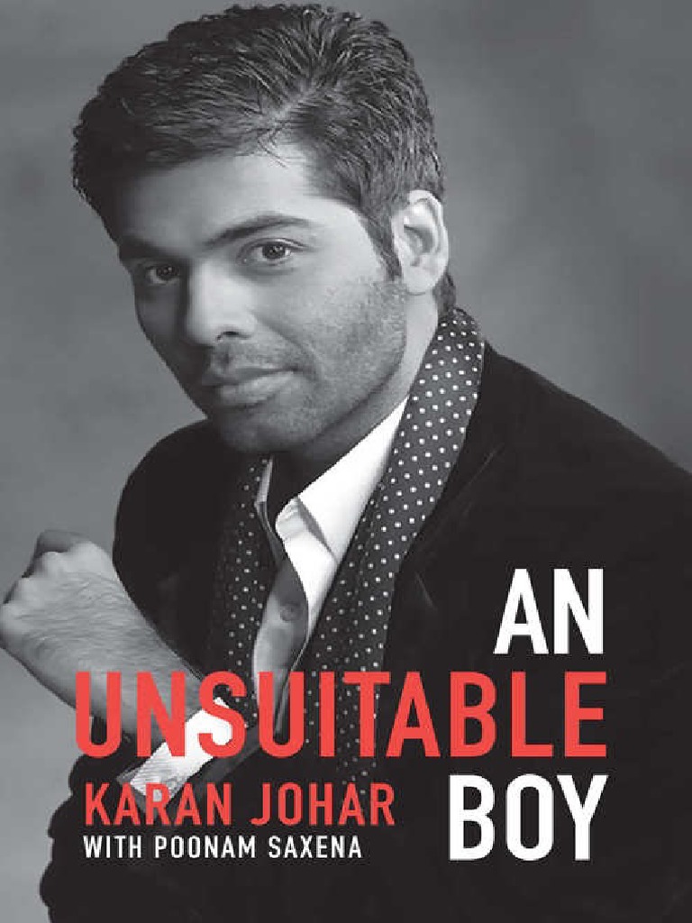 An Unsuitable Boy - Karan Johar | PDF | Bollywood | Family