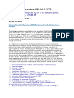 The Complement System in COVID