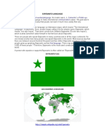 Esperanto Language Designed for International Communication