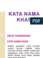 Kata Nama Khas