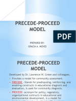 Precede-Proceed Model My