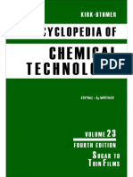 Kirk-Othmer Encyclopedia of Chemical Technology Vol 23