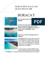 Boracay: Explore The Beautiful Place and Best Snorkeling Spot in The Phillipies