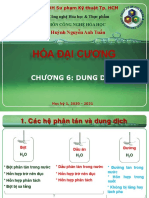 Chương 6 - Dung Dịch