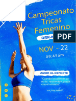 CAMPEONATO RELAMPAGO TRICAS FEMENINO 2020