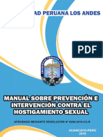 Manual Contra Hostigamiento Sexual