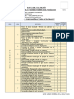 Pauta de Evaluación Revista de Patrones y Secuencias 5º Basico