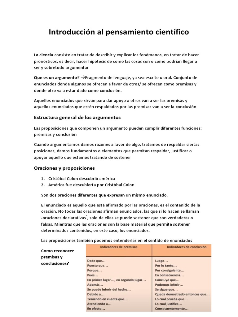 Introduccion Al Pensamiento Cientifico | PDF | Axioma | Prueba matemática