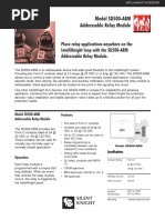 Model SD500-ARM Addressable Relay Module