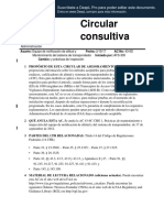 Circular Consultiva: Suscríbete A Deepl Pro para Poder Editar Este Documento