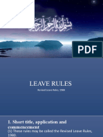 LEAVE RULES slides