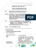 Informe de Control de Calidad - Monzón