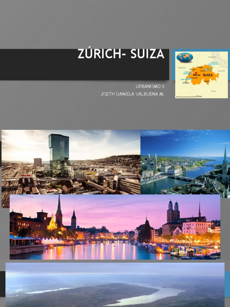 Zúrich: Ciudad Suiza y su Urbanismo | PDF | Zúrich