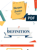 Herpes Zoster: Iqbal Ainn Un A. Tutor 23