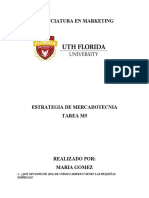 Estrategias de Mercadotecnia M7 y M8