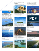 Clasificación de puertos, penínsulas, islas, volcanes y otros accidentes geográficos