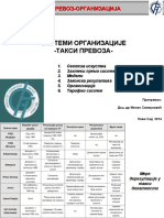 Taksi Predavanja - PTT