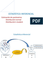 Estimación de parámetros estadísticos