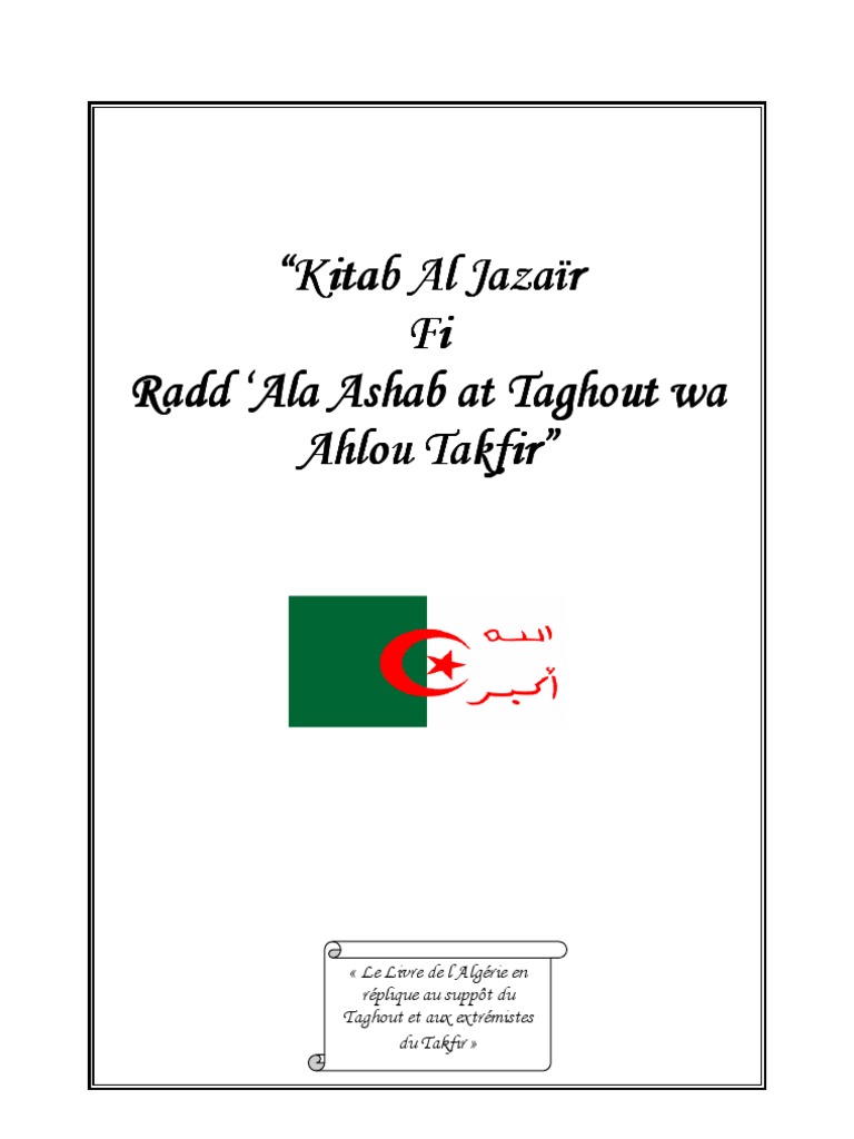 Le Printemps De La Terreur En Algérie Pdf Gratuit Kitabaljazair | PDF | Algérie | Religions abrahamiques