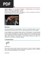 Tipos de Saltos en Atletismo | PDF