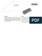 Data Sheet: HDSP-B0xE