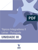 GE - Tópicos Integradores II - Letras - Português - UNI3 SER
