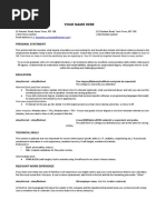 SACPCMP CV Template Guide | PDF | Diploma | Government And Personhood