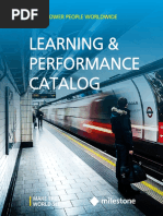 Learning and Performance Catalog en