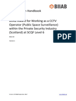 Working as a Cctv Operator Scotland Specification