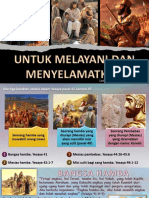 Untuk Melayani Dan Menyelamatkan: Lesson 9 For February 27, 2021