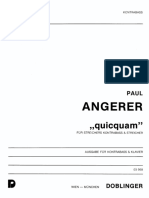 Angerer - Quicquam