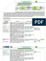 Experiencia de Aprendizaje #03 Matemática 5to Sfa 2021